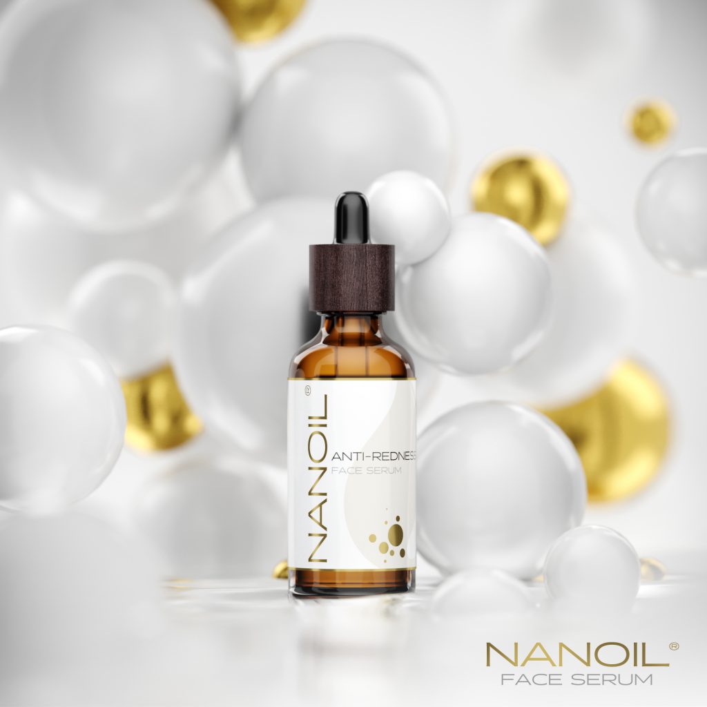 Nanoil serum for ansiktsrødhet