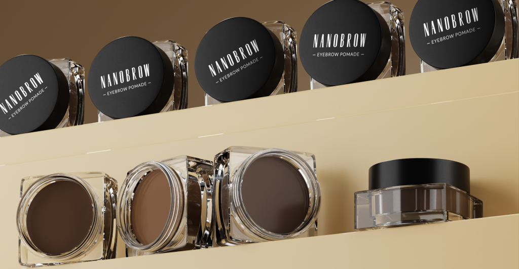 Nanobrow Eyebrow Pomade – uslåelig øyenbrynspomade for plettfri sminke