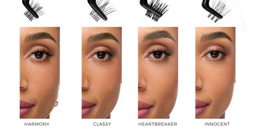 Gjør-det-selv forhåndslimte øyevipper nanolash