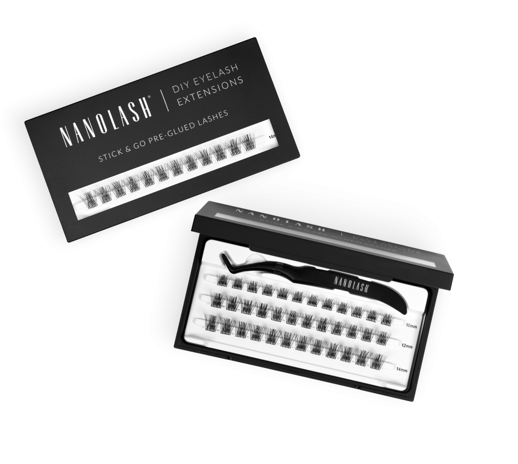 Selvklebende øyevipper nanolash